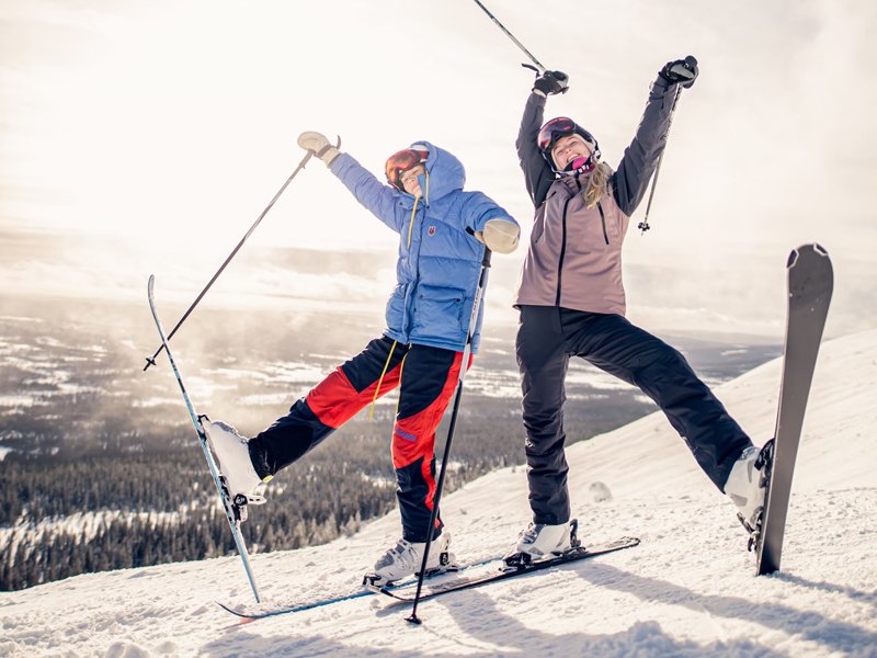 People Skiing 2 Snow Sports Events